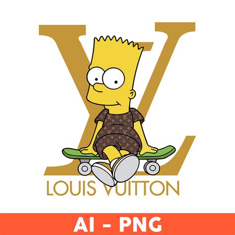 bart simpson louis vuitton|'The Simpsons' x Off.